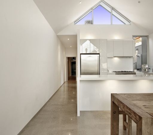 Polished Concrete Kitchen
